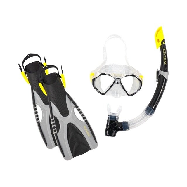 Body Glove Mantaray Adult Snorkelling Set with Fins 