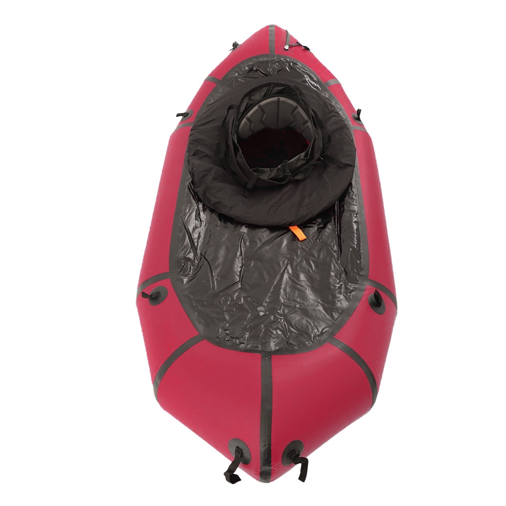Adventure-XP Packraft Inflatable Kayak with Spray Deck 235cm Red