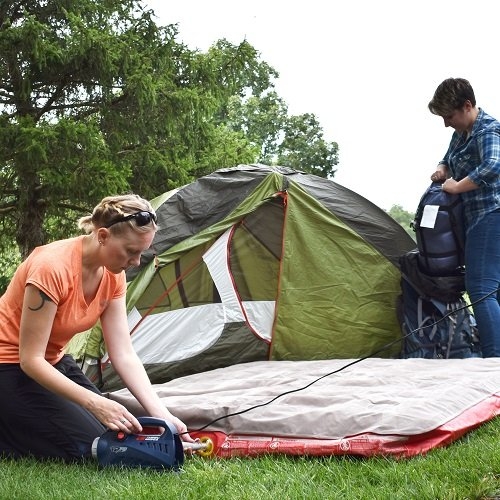 Campbell Hausfeld Inflator Electric Air Pump with LED Torch 12V 150PSI