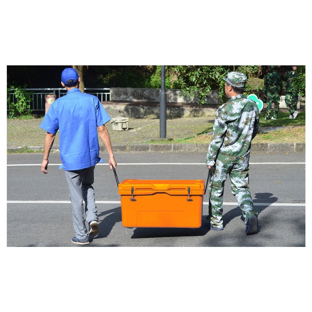 Heavy Duty Roto Chilly Bin Cooler Box 85L Orange