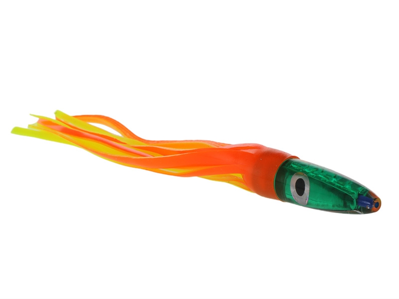 H2O Pro Ahi Tuna Trolling Lure 22cm Green/Orange/Yellow
