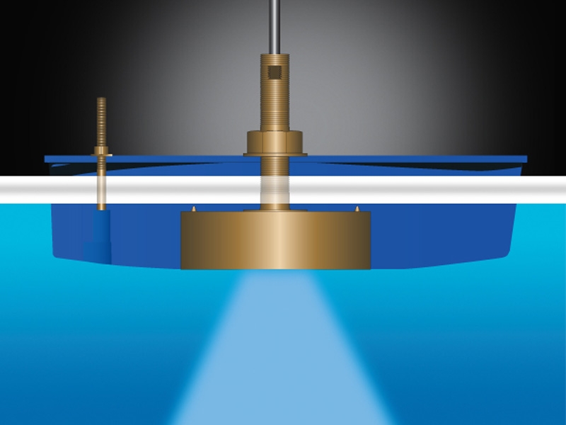 Airmar XSONIC B275LH-W CHIRP Wide-Beam Thru-Hull Transducer