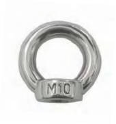 Cleveco 316 Stainless Steel Eye Nut DIN582 30mm