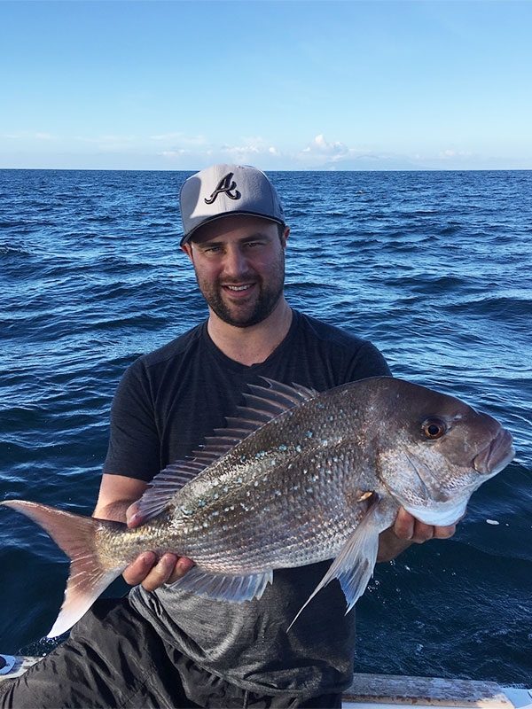 Ocean Angler Jitterbug Inchiku Lure Red Flash Glow