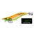 Yo-Zuri Egi Aurie-Q Cloth Squid Jig 3.0 14.5g Zebra Glow Orange