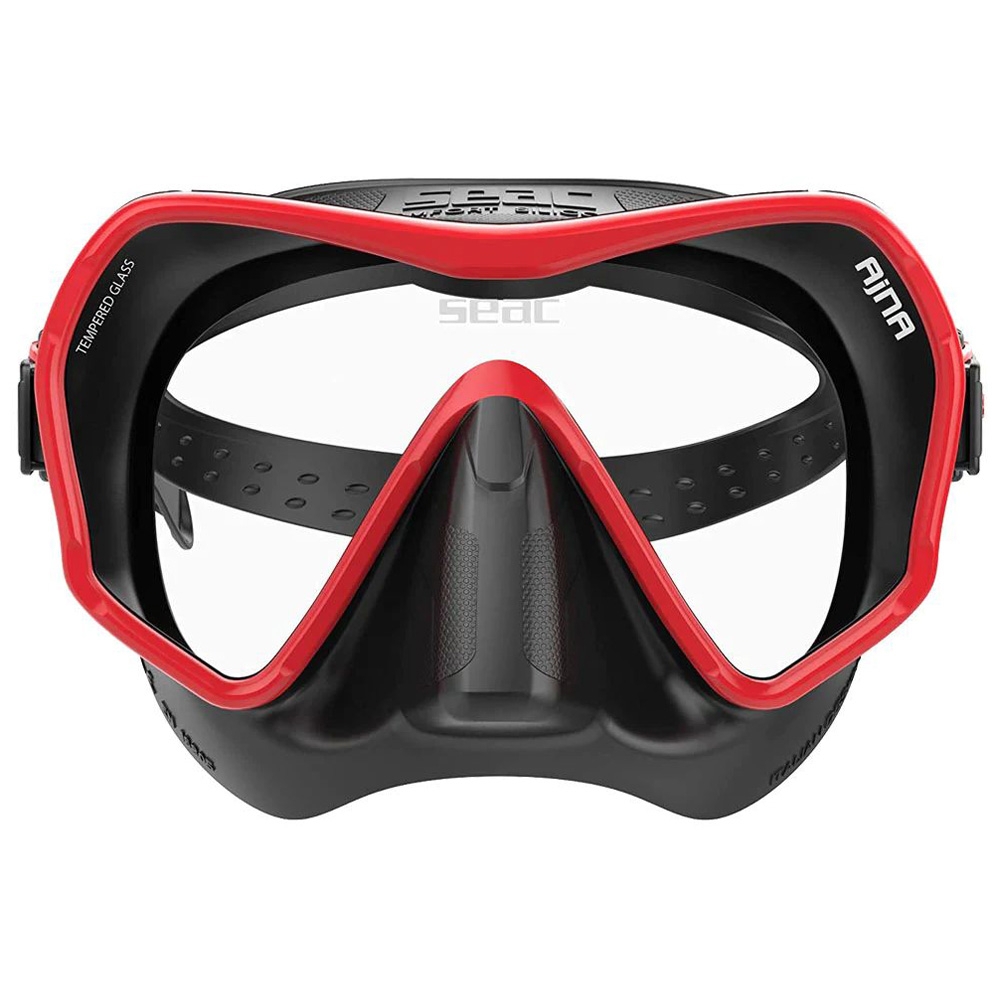 Seac Ajna Silicone Dive Mask Red