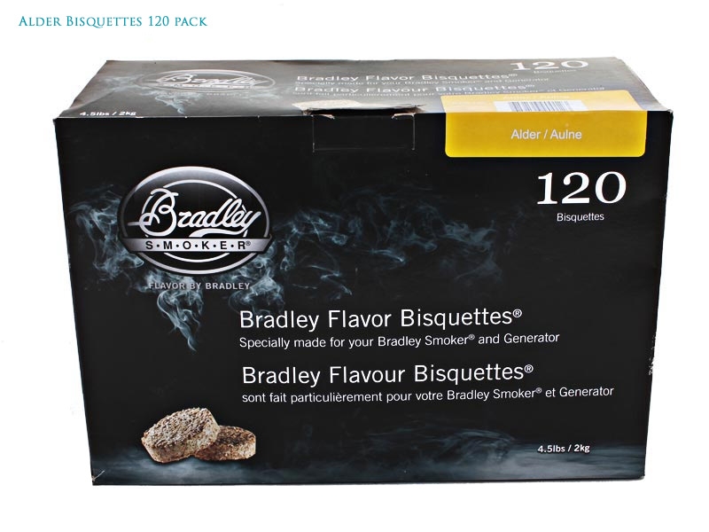 Bradley Smoker Flavoured Bisquettes 120 Pack