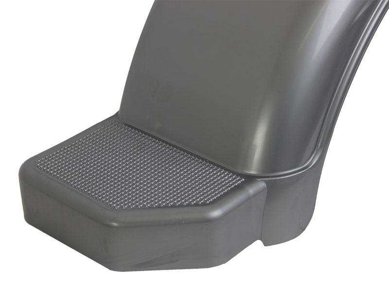 AL-KO Plastic Trailer Mudguard with Foot Step Single Axle 13in