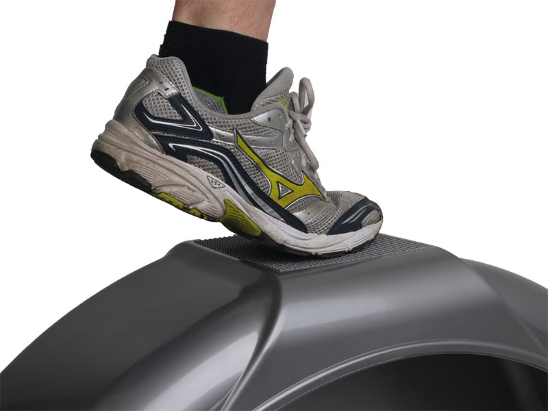 AL-KO Plastic Trailer Mudguard with Foot Step Single Axle 14in