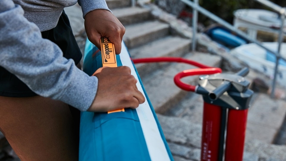 Red Paddle Co Sport Inflatable Stand Up Paddle Board with Hybrid Tough Paddle 11ft 3in