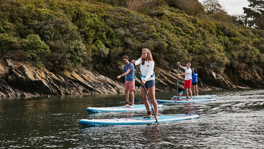 Red Paddle Co Sport Inflatable Stand Up Paddle Board with Hybrid Tough Paddle 11ft 3in