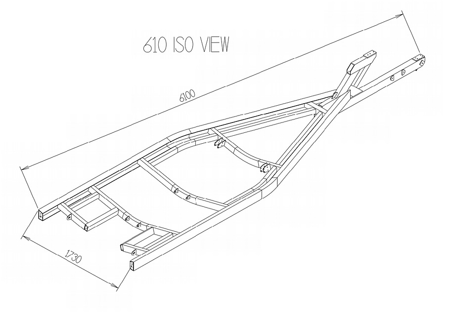 Alloy Trailers 610 Trailer Single Axle