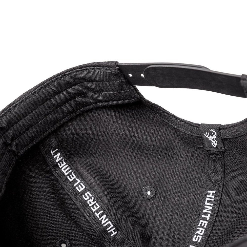 Hunters Element Alp Cap Flat Peak Black