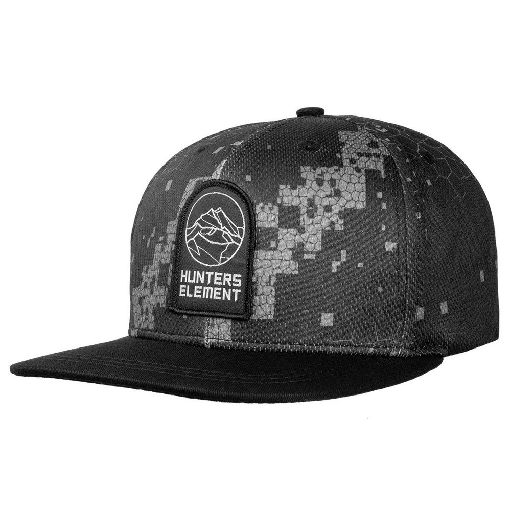 Hunters Element Alp Cap Flat Peak Desolve Black