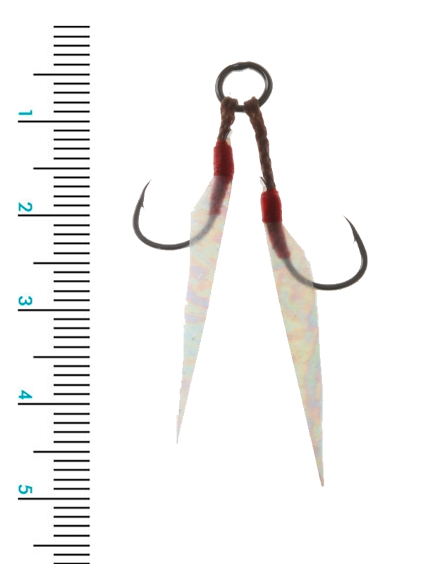 Gamakatsu 59 Light Micro Jig Assist Rigs with Fly No.6 Qty 2