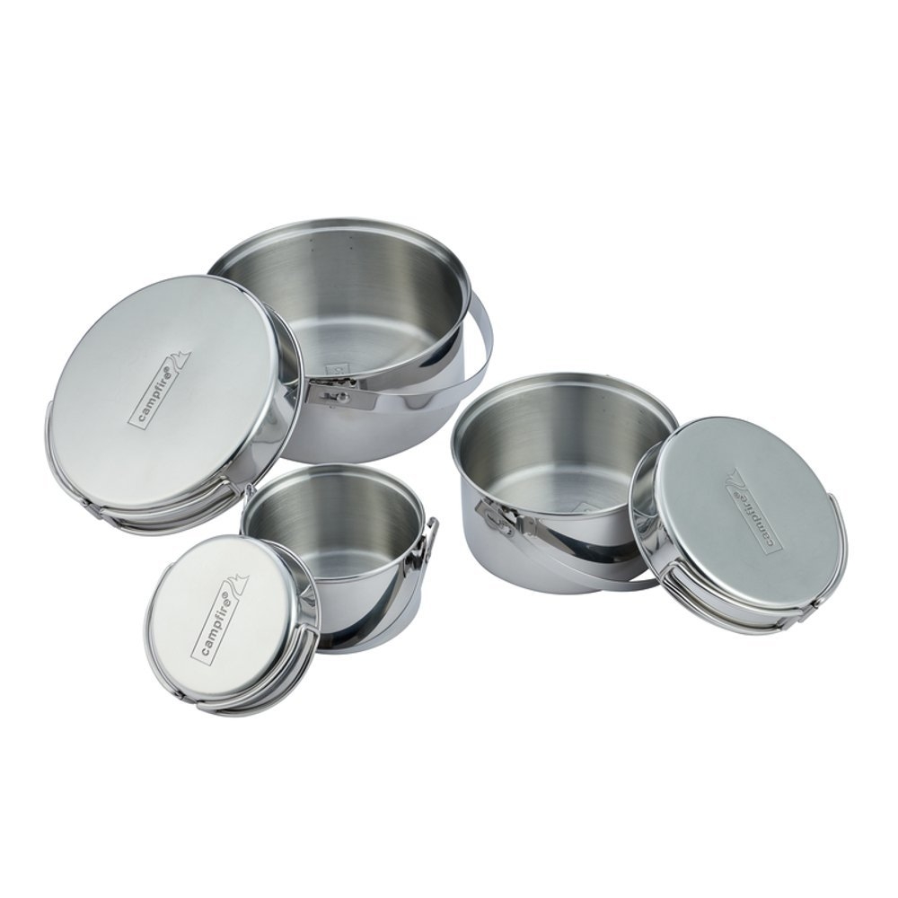 Campfire Stainless 6-Piece Cooking Pot Set