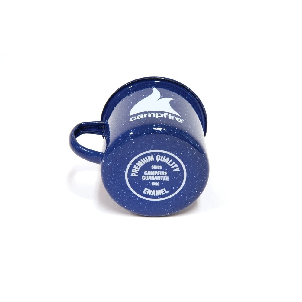 Campfire Enamel Mug Navy 8cm 350ml