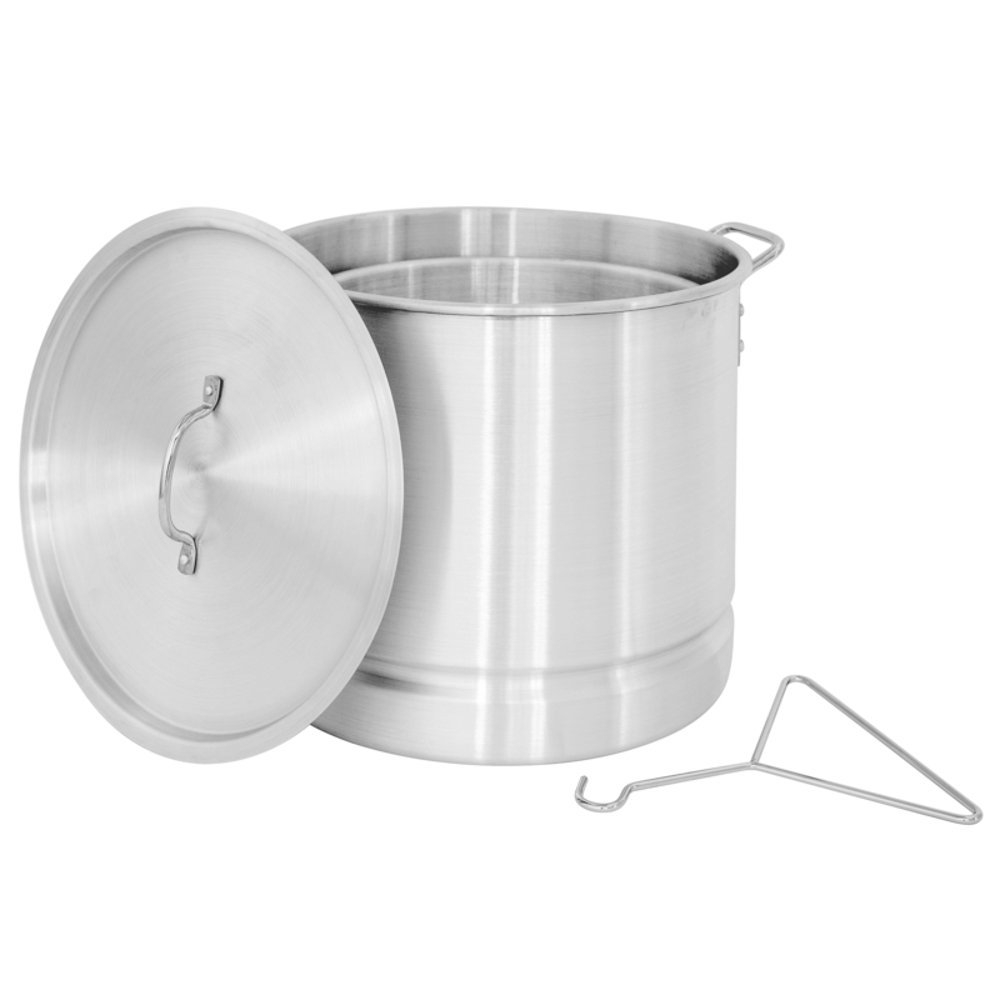 Campfire Aluminium Stock Pot with Basket 30L
