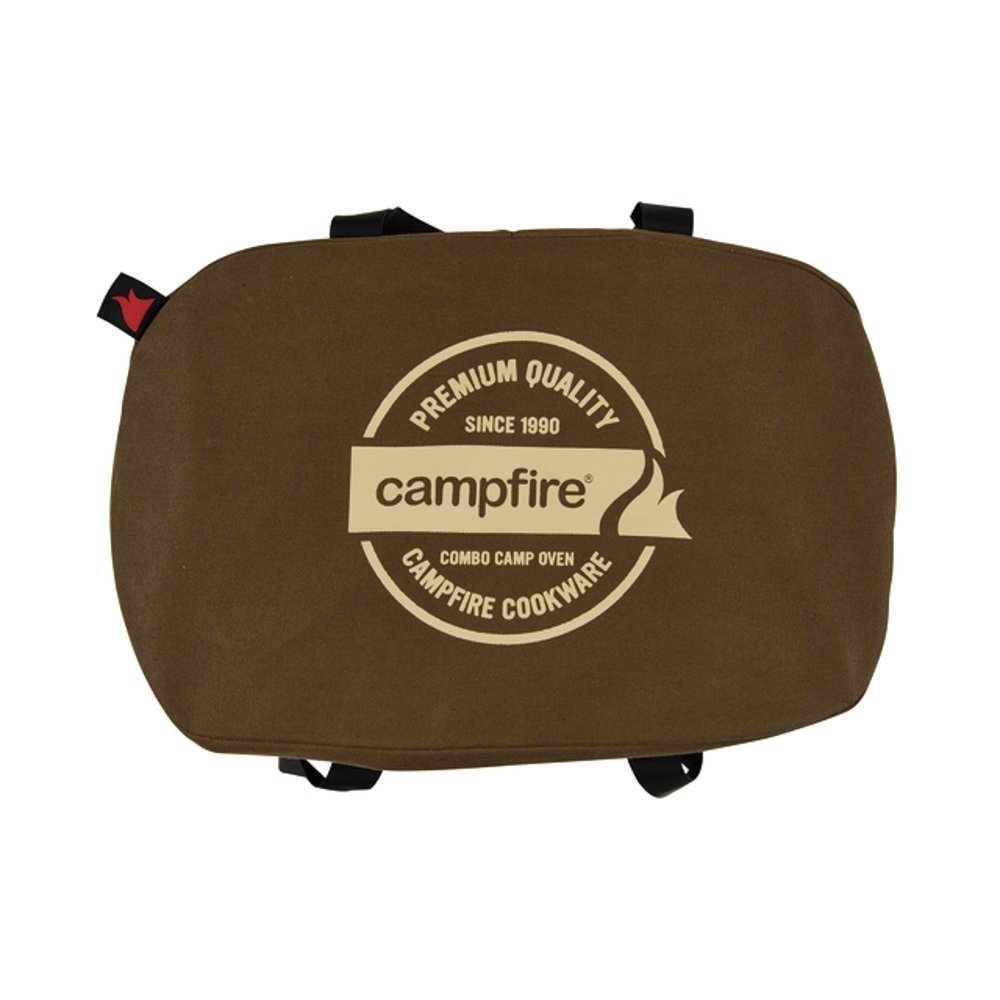 Campfire Combo Cast Iron Camp Oven Carry Bag 4L