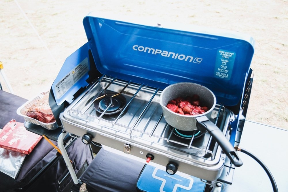 Companion High Output 2 Burner Stove 25000 BTU