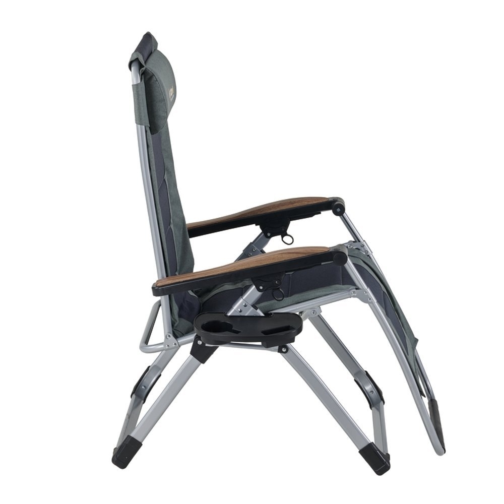 OZtrail Ultralite Sun Lounge Folding Recliner Chair