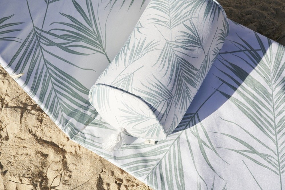 OZtrail Beach Pillow Palm Cove Green