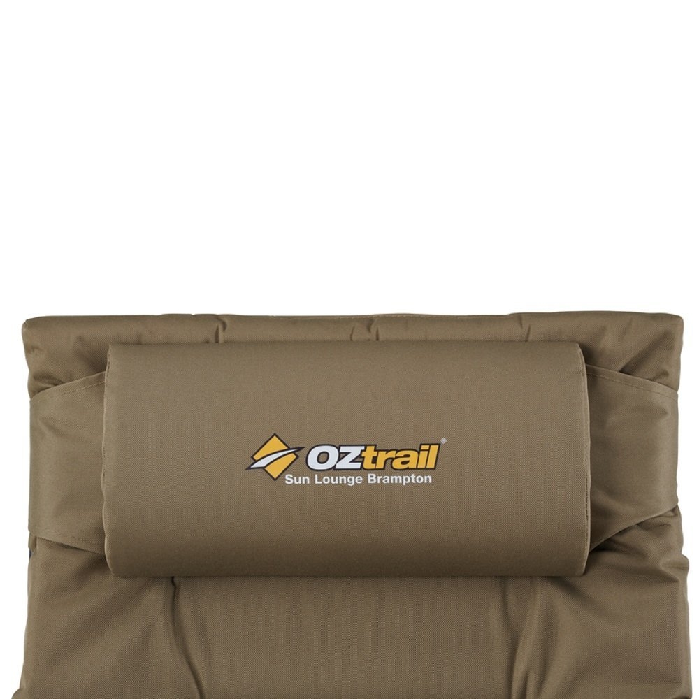 OZtrail Brampton Sun Lounge Folding Recliner Chair