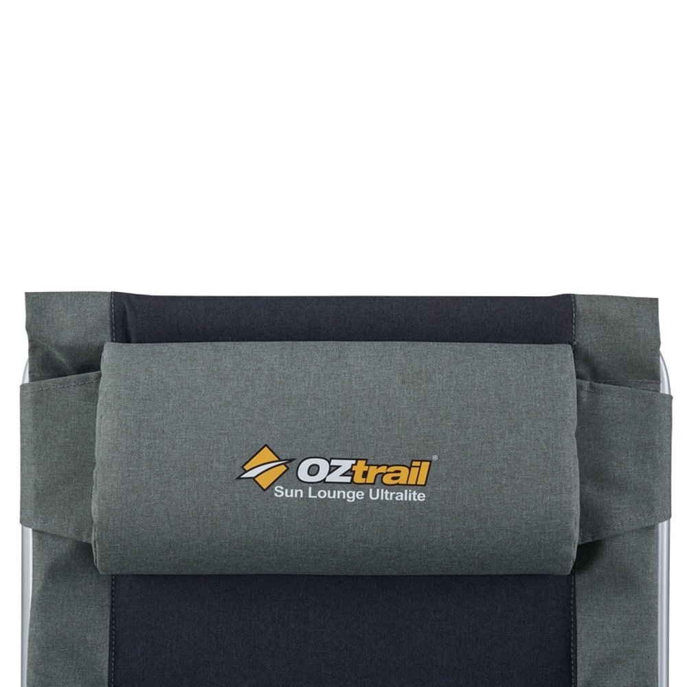 OZtrail Ultralite Sun Lounge Folding Recliner Chair