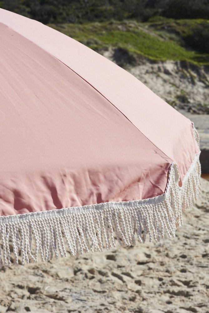 OZtrail Beach Umbrella 2m Cable Beach Pink