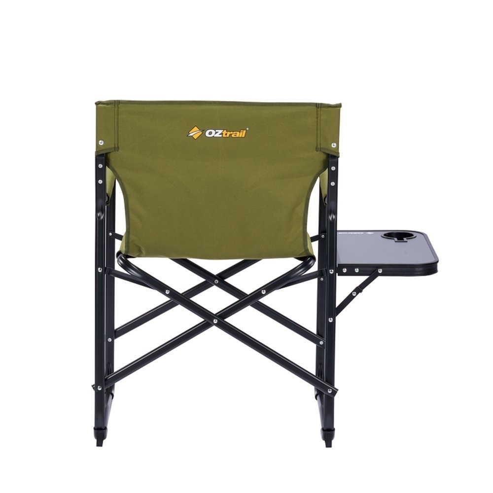 OZtrail Classic Directors Folding Camping Chair with Side Table - Damaged foot