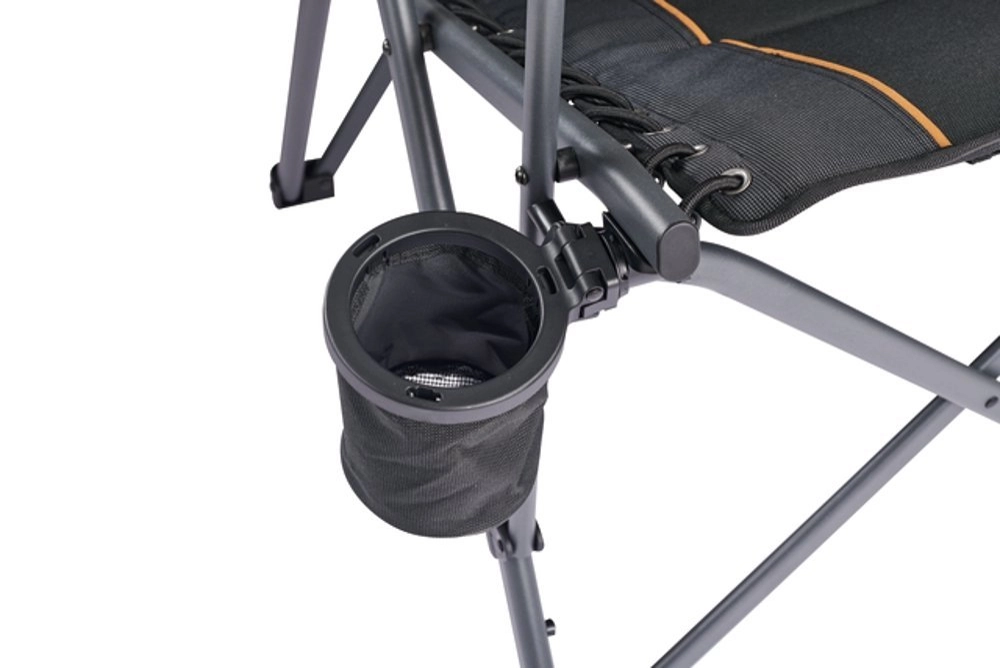 OZtrail Roamer Suspension Folding Camping Chair Black OZtrail Roamer Suspension Folding Camping Chair Black