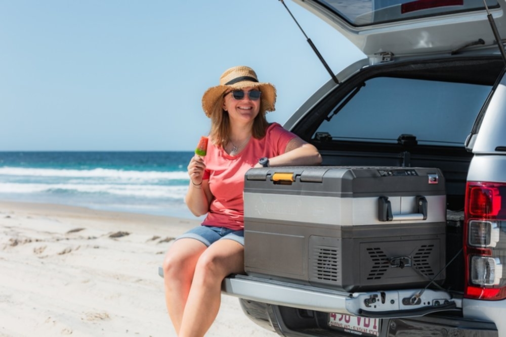 OZtrail Single Zone Lithium Fridge/Freezer 55L