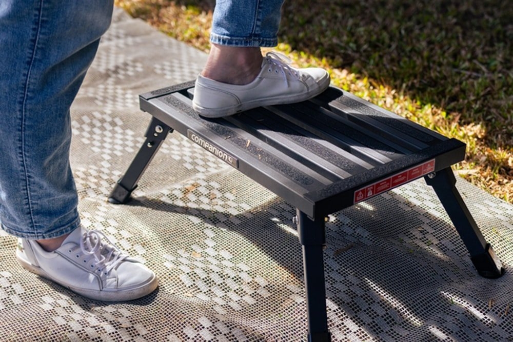 Companion Aluminium Collapsible Caravan Step