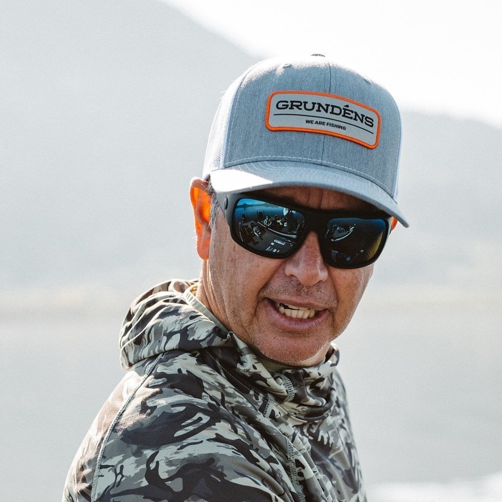 Grundens We Are Fishing Trucker Cap