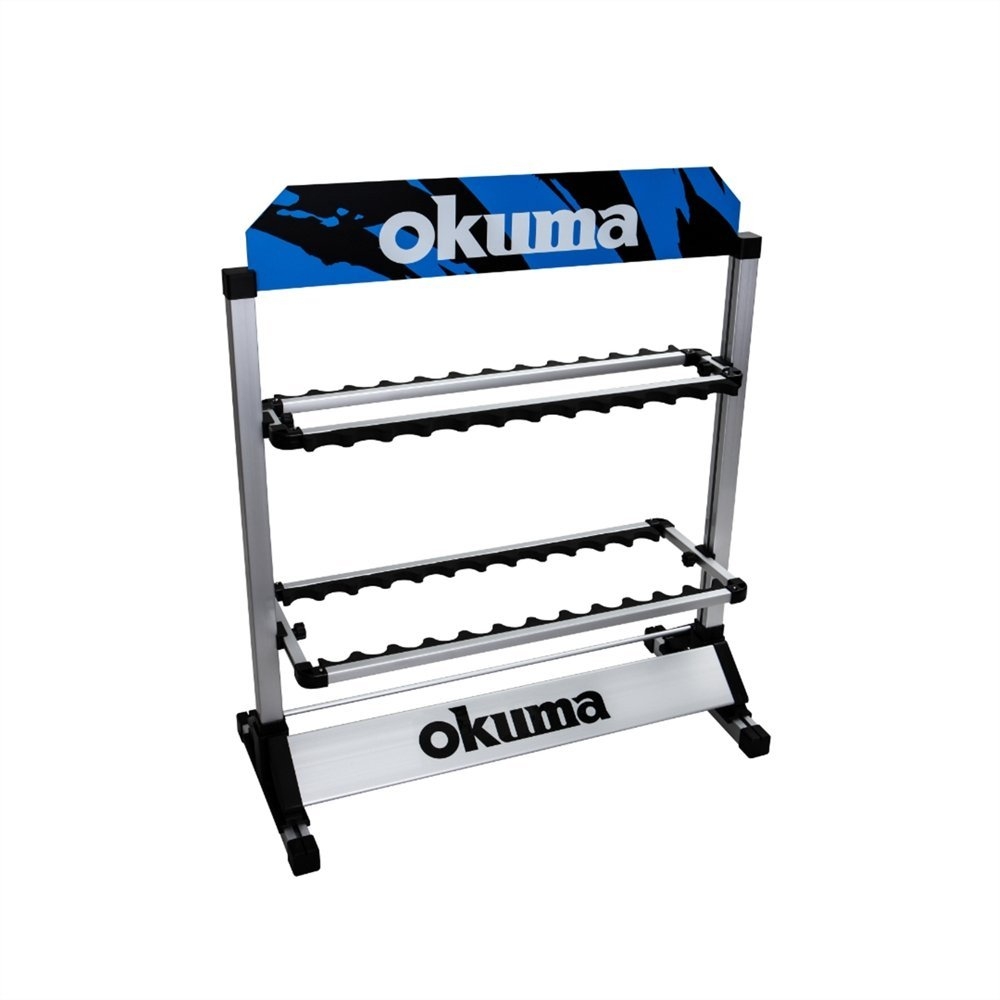 Okuma New Generation 24-Pieces Rod Rack