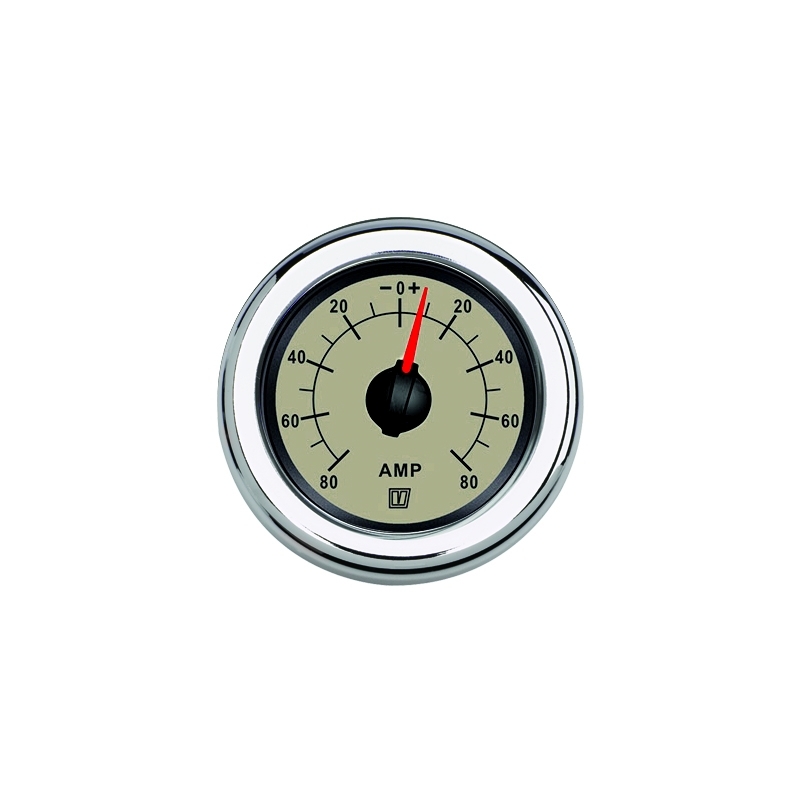 VETUS Ampmeter Gauge 150amp Cream