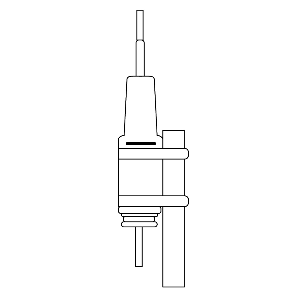 Furuno 000-153-122 Whip Antenna for FAX-208A 2.6m