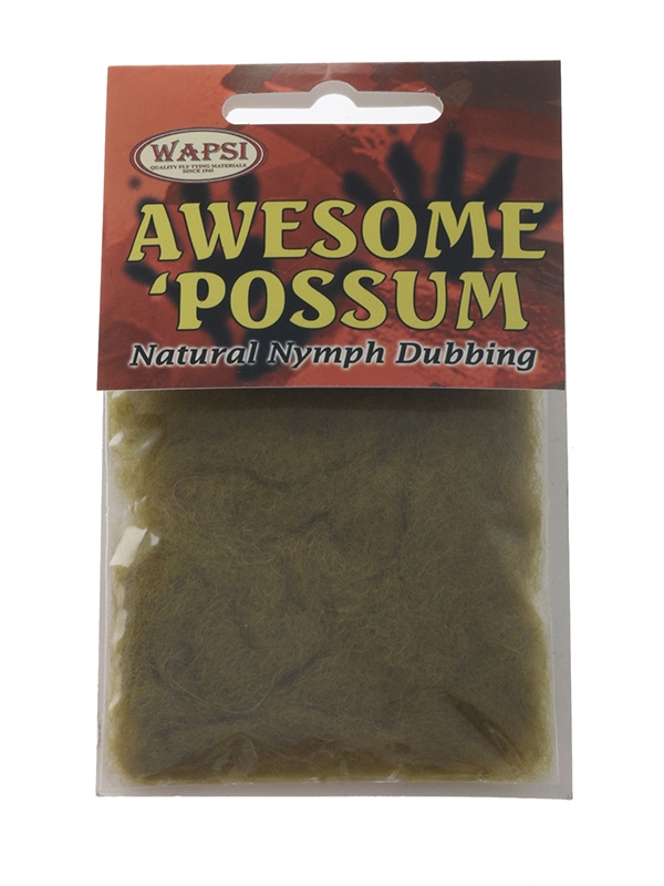 Wapsi Awesome Possum Dubbing Olive