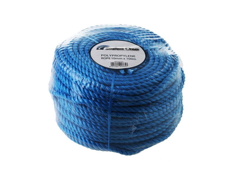 Southern Ocean Polypropylene Rope Pack 10mm x 100m