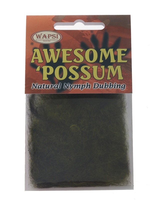 Wapsi Awesome Possum Dubbing Dark Olive