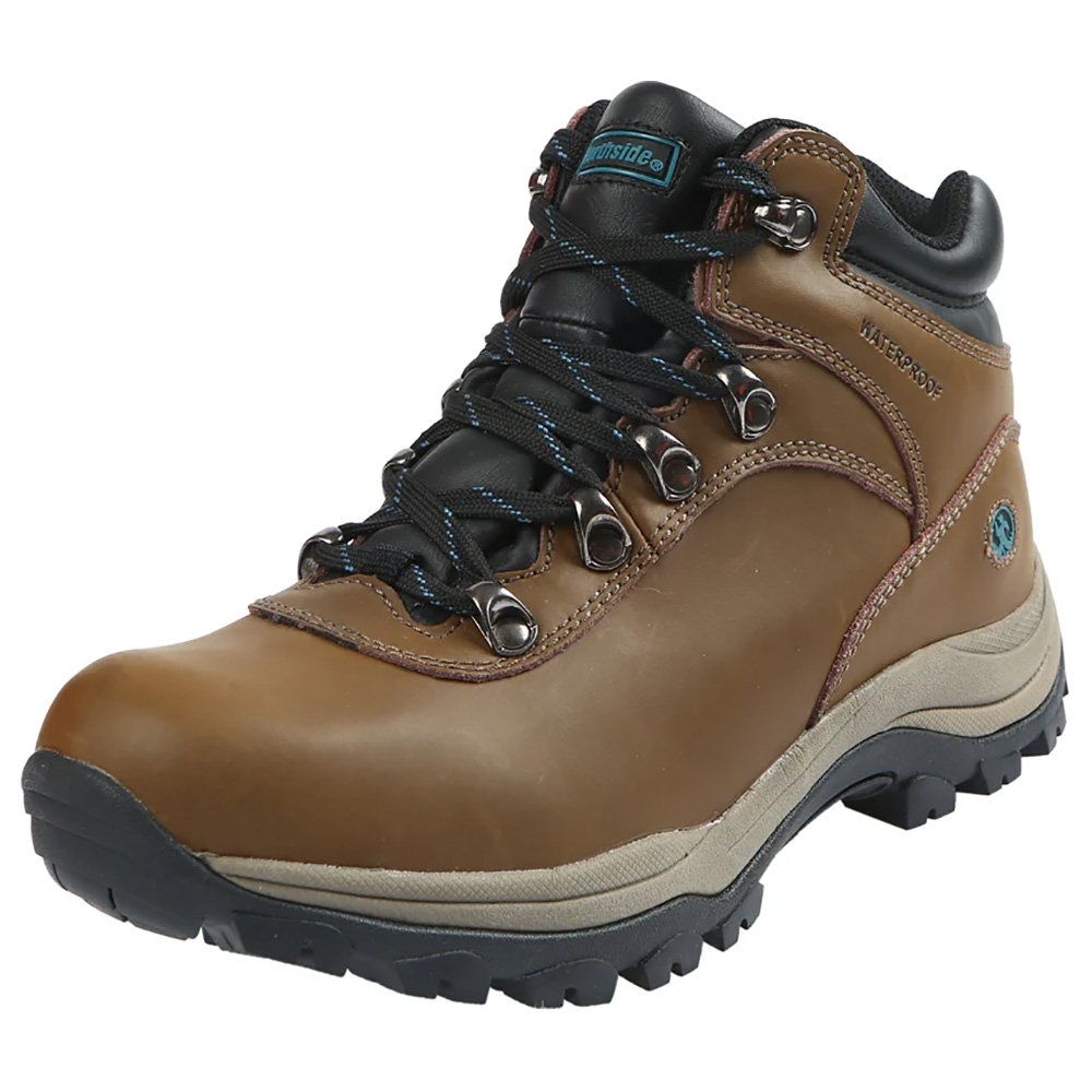 Northside Apex Lite Womens Mid Hiking Boots Brown/Teal US7.5