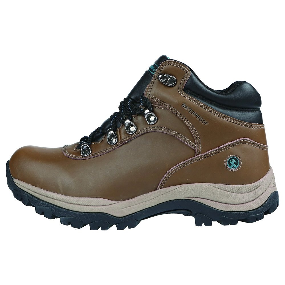 Northside Apex Lite Womens Mid Hiking Boots Brown/Teal US7