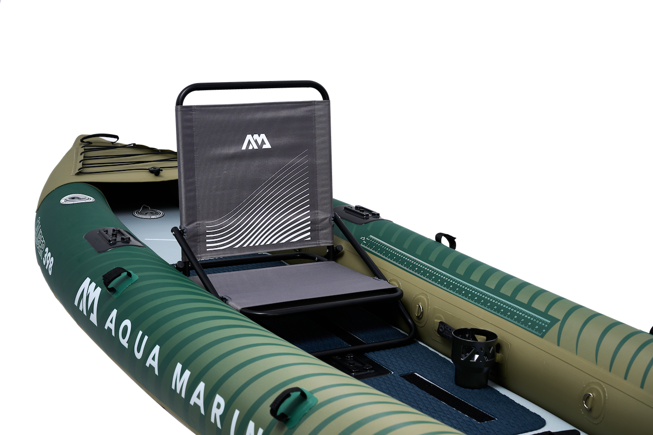 Aqua Marina Caliber 1-2 Person Inflatable Fishing Kayak 398cm