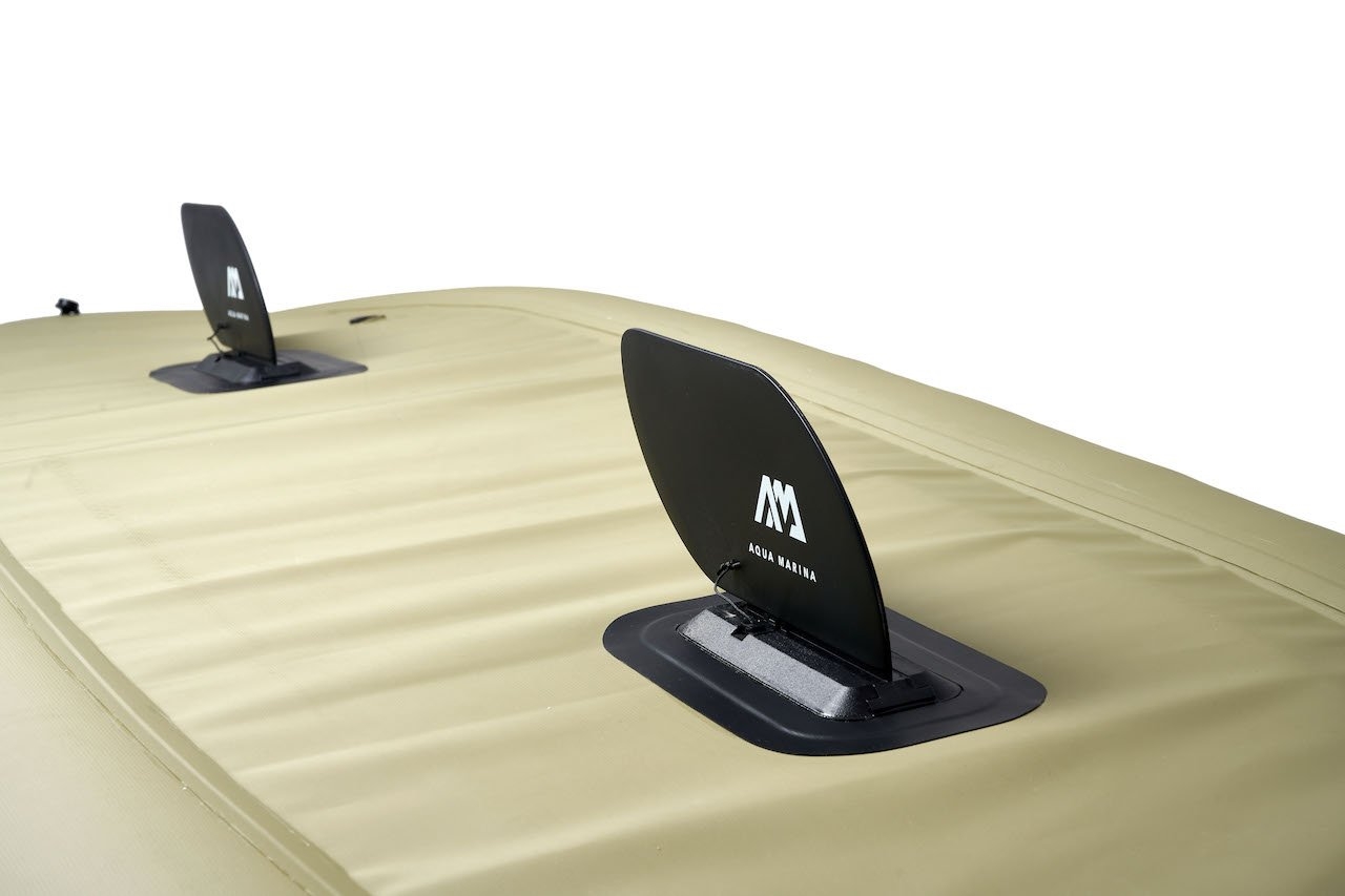 Aqua Marina Caliber 1-2 Person Inflatable Fishing Kayak 398cm - FAULTY SEAT