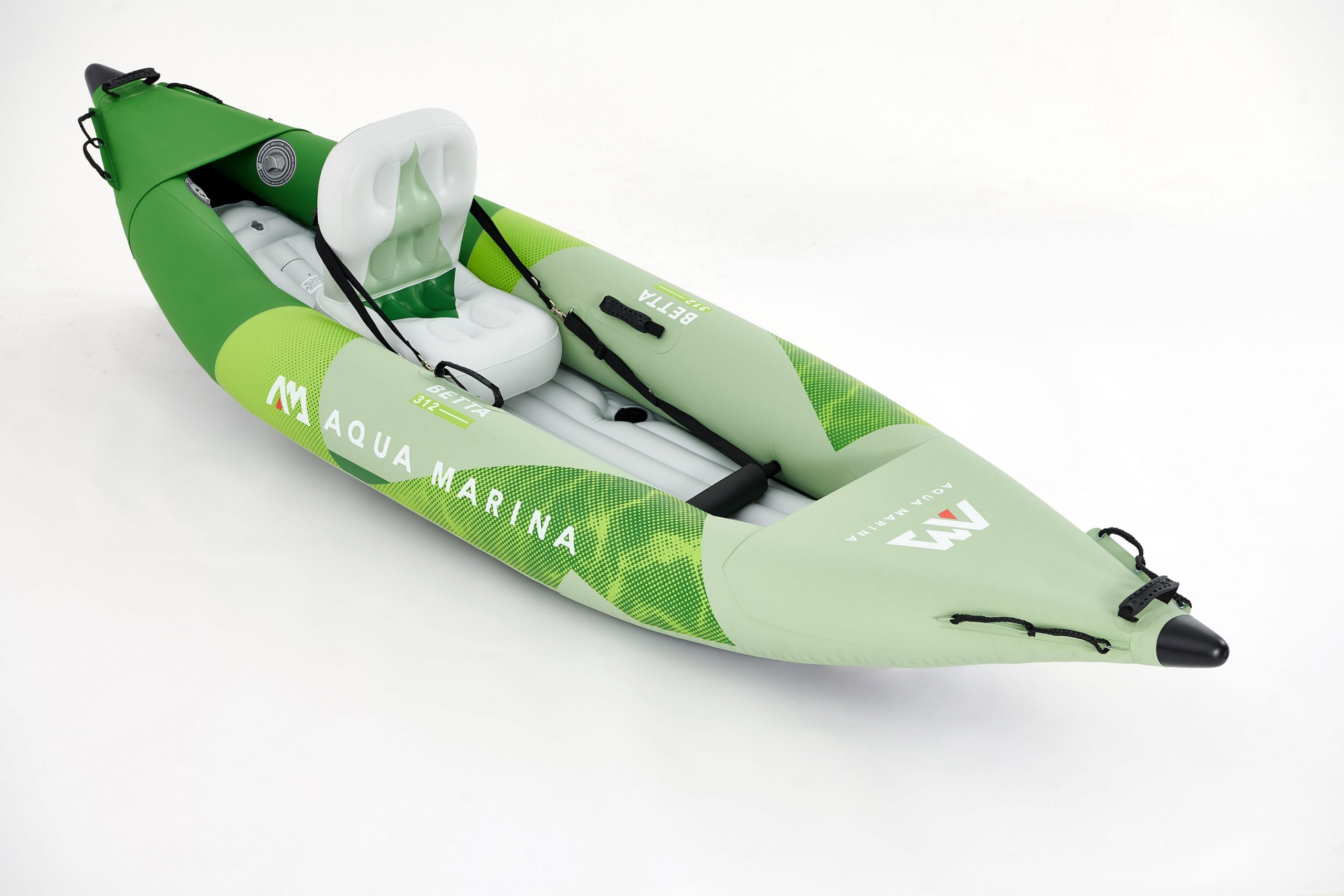 Aqua Marina Betta Leisure Solo Inflatable Kayak with Paddle 10ft 3in
