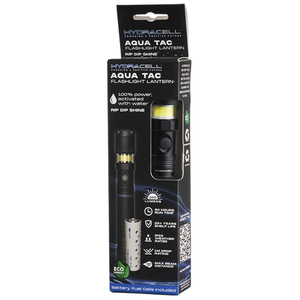 HYDRACELL Aqua Tac Aluminium LED Torch/Lantern 200 Lumens