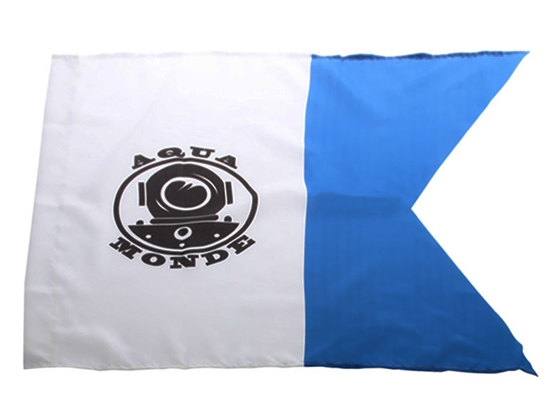 AquaMonde Dive Flag 60x60cm