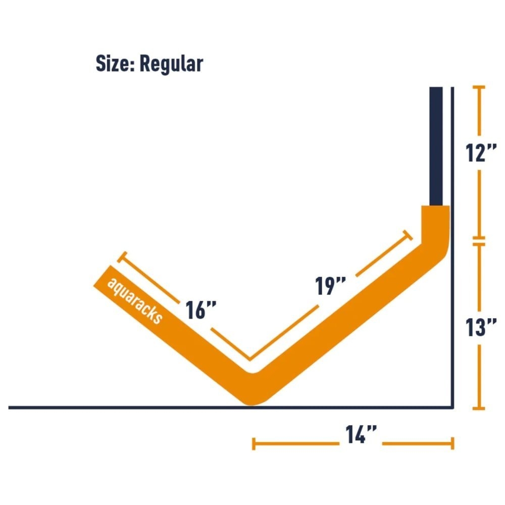 Sea to Summit Aquaracks Kayak Wall Rack Yellow