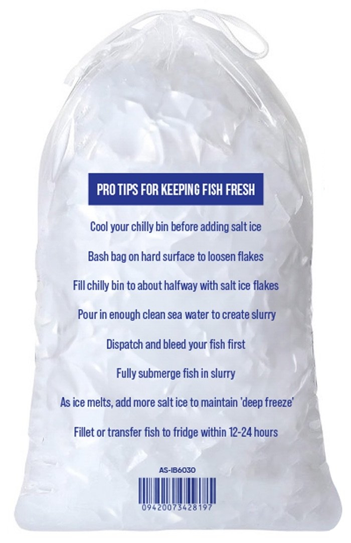 ArcticSalt Clear Plastic Ice Bag 5kg Qty 50
