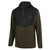 Ridgeline Ascent Half Shell Fleece Mens Hoodie Forest/Black S